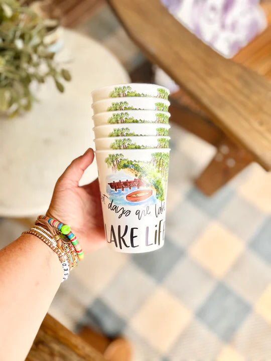 Party Cup - Reuseable - Lake Life - Findlay Rowe Designs