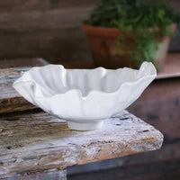 Beatriz Ball - VIDA Bloom Tall Medium Bowl (White) - Findlay Rowe Designs