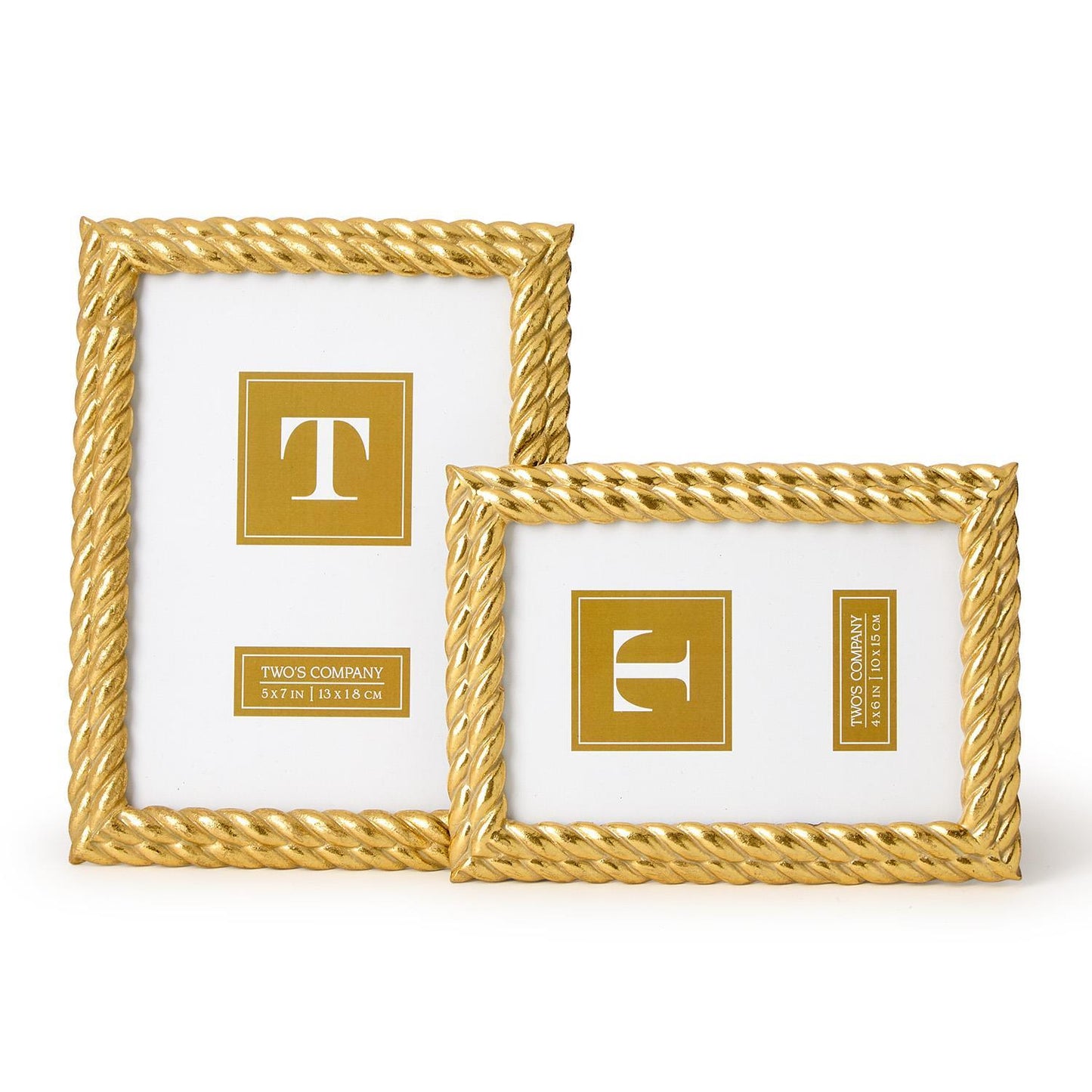 Frame - Double Rope - Gold - Findlay Rowe Designs