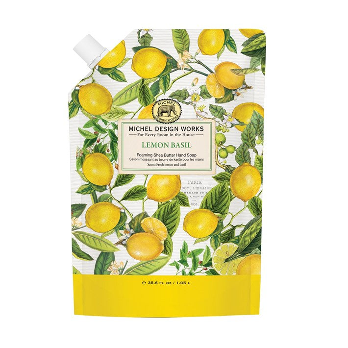 Michel Design Works - Foaming Soap Refill - Lemon Basil - Findlay Rowe Designs