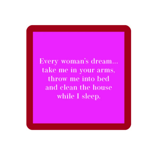 Drinks On Me Coasters - Every Woman's Dream - Findlay Rowe Designs