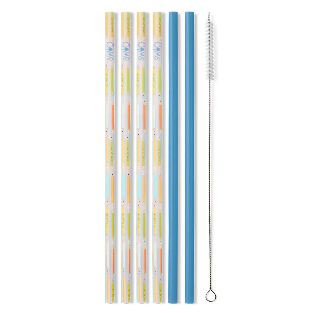 Swig - Reusable Straw Set - Teacher Life - Findlay Rowe Designs