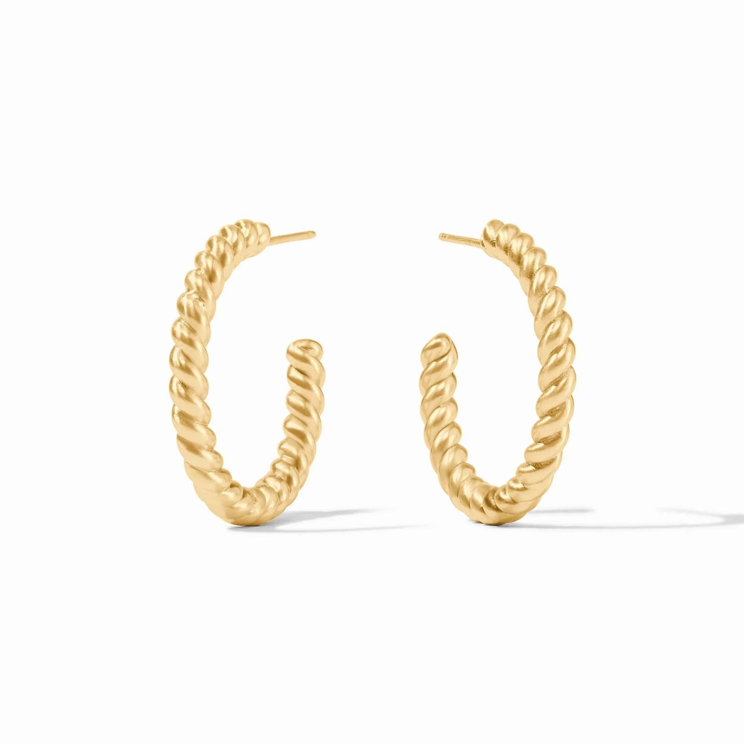 Julie Vos - Nassau Hoop Earrings- Gold - Findlay Rowe Designs