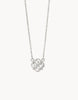 Spartina - Necklace - Sea La Vie Blessed Crystal Clover - Silver - Findlay Rowe Designs