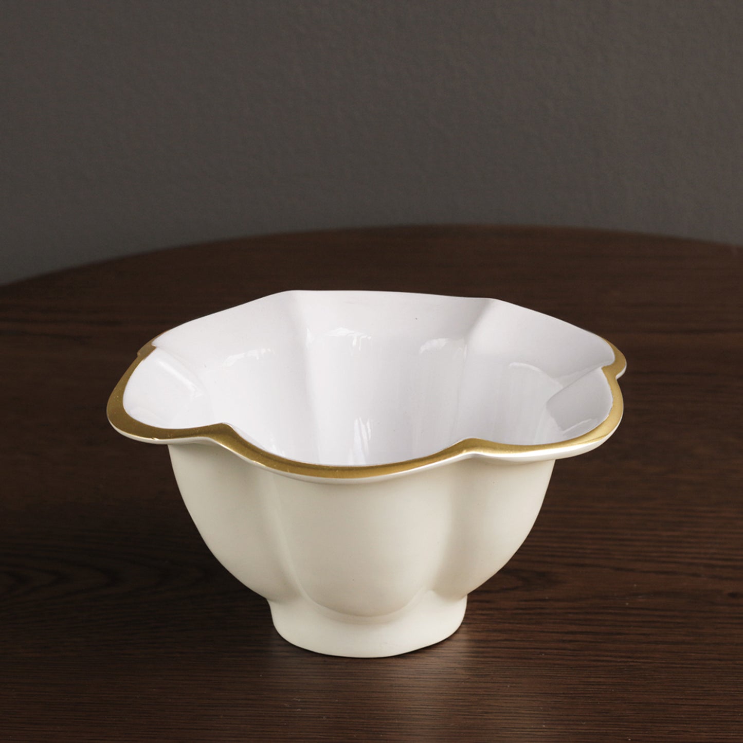 Beatriz Ball - Small Bowl - Encanto Devon - Cream and White - Findlay Rowe Designs