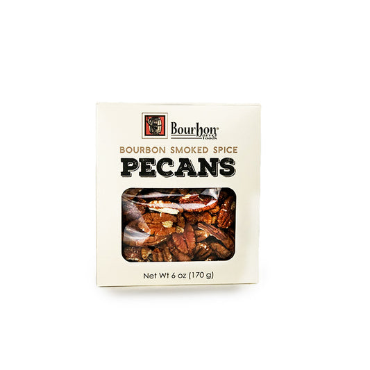 Bourbon Barrel Smoked Pecans 6OZ - Findlay Rowe Designs