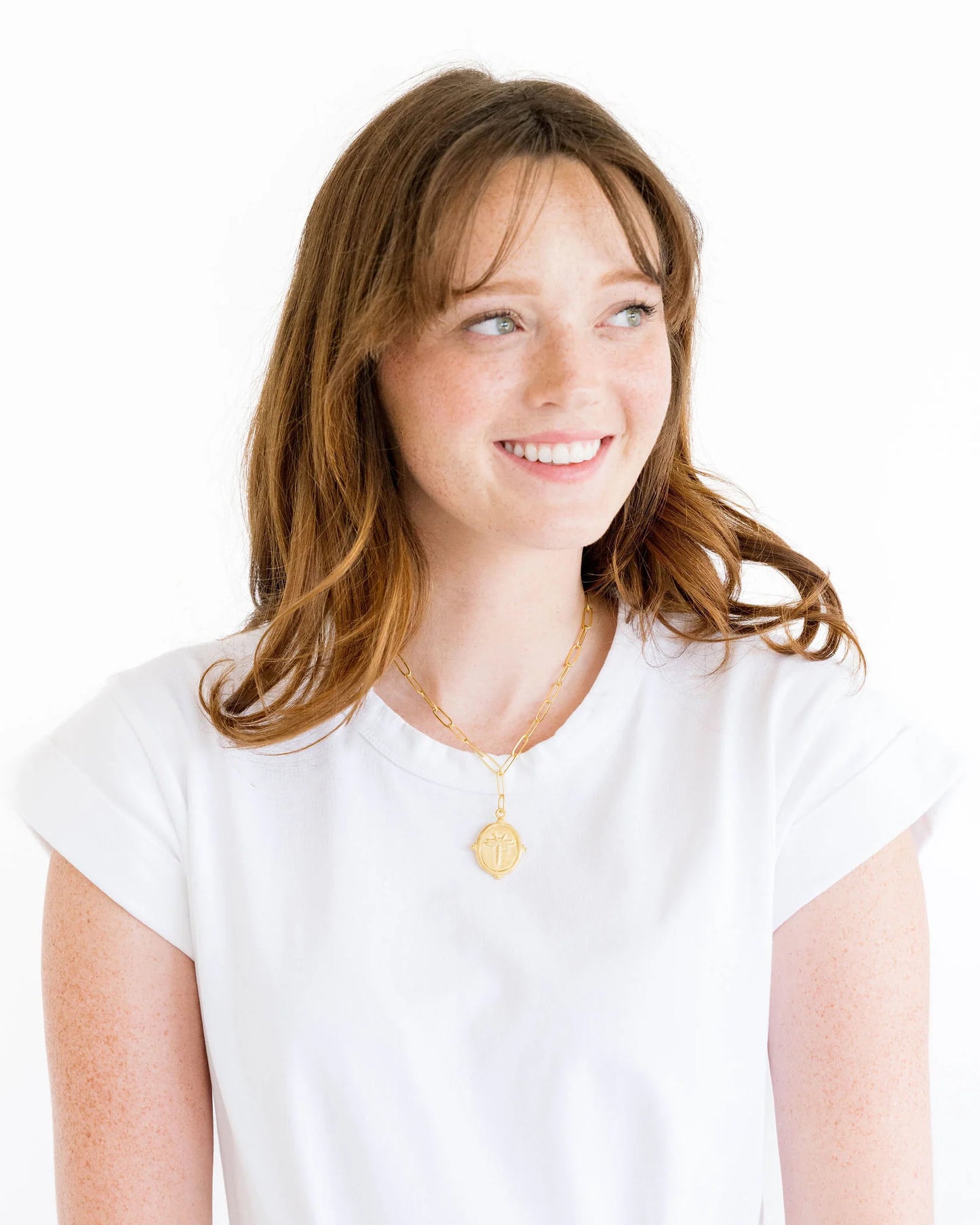 Susan Shaw - Necklace - Dragonfly Paperclip - Findlay Rowe Designs