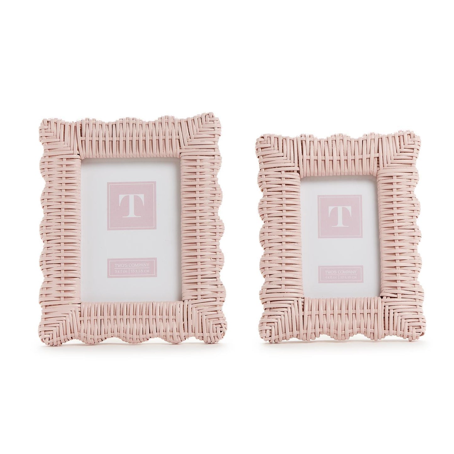 Frame - Wicker Weave - Pink - Findlay Rowe Designs