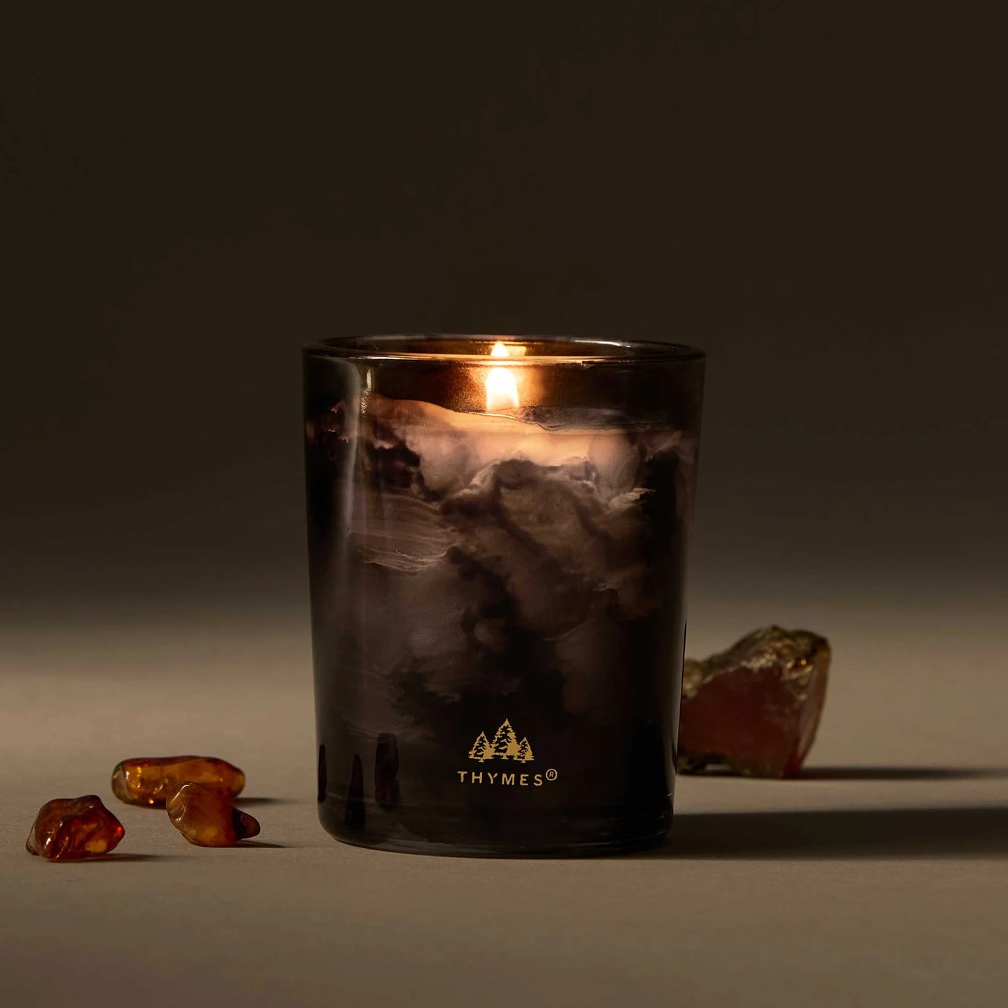 Thymes - Candle 6.5oz - Noir Woods