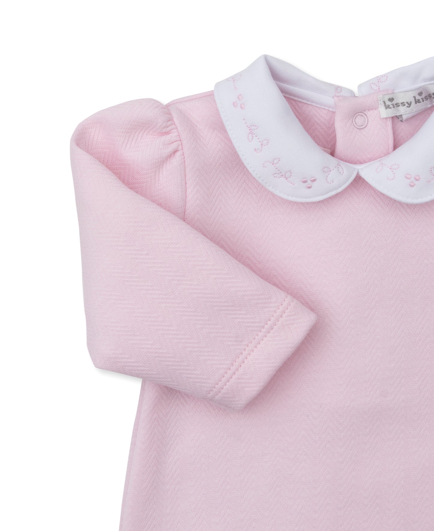 Kissy Kissy - Jacquard Footie - Sweet Homecoming - Pink - Findlay Rowe Designs