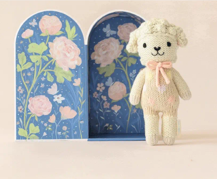 Cuddle+Kind - Tiny Lucy Lamb - Pastel - Findlay Rowe Designs