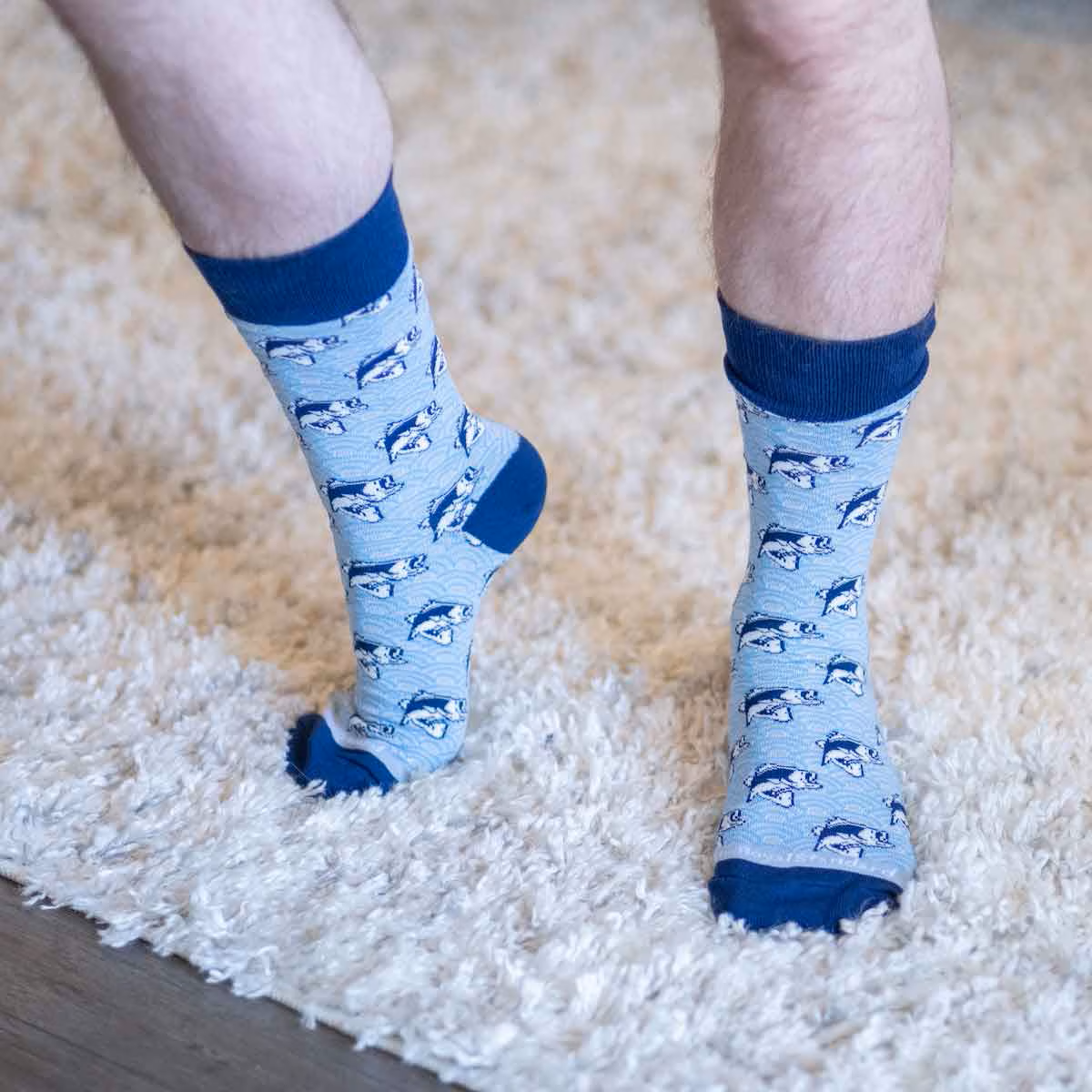 The Royal Standard - Men's Socks - I'd Rather be Fishing - Findlay Rowe Designs