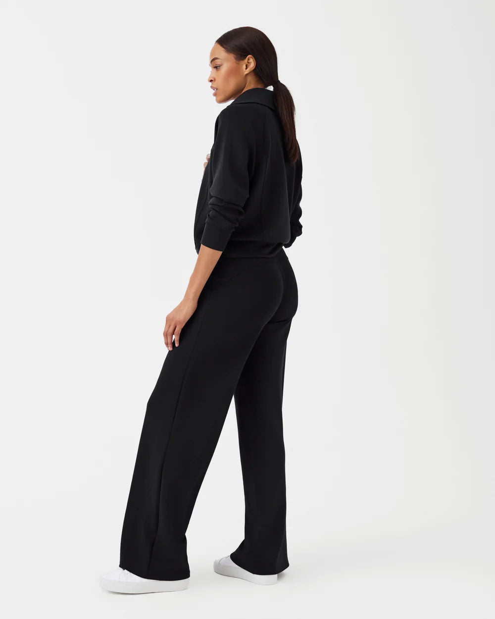 SPANX - AirEssentials Wide Leg Pant - Black - Findlay Rowe Designs