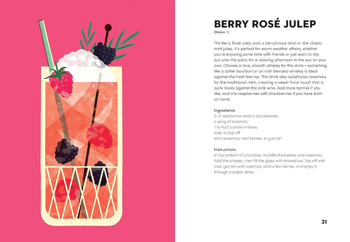 Rosé Made Me Do It: 60 Perfectly Pink Punches and Cocktails - Findlay Rowe Designs