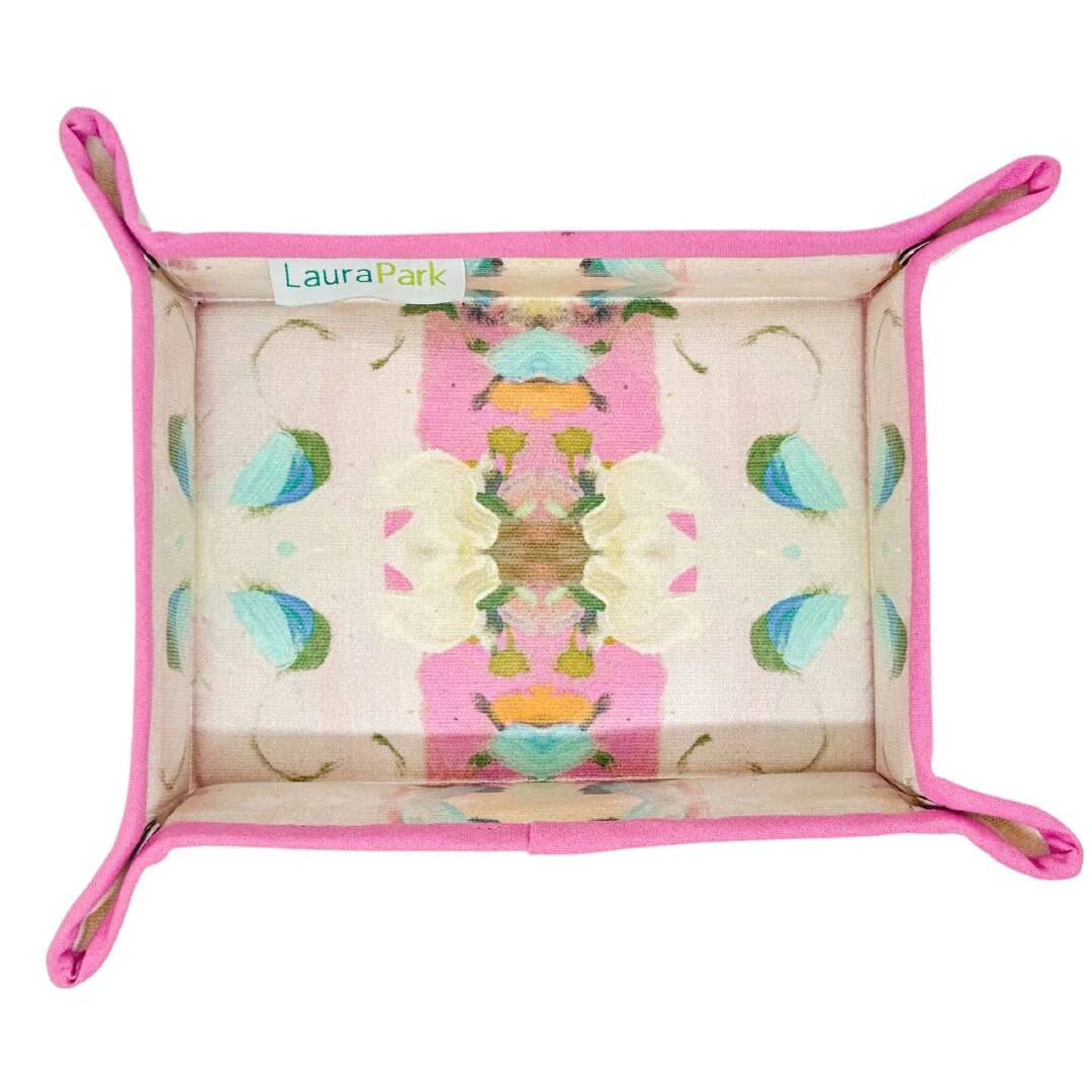 Laura Park - Snap Tray - Monet's Garden - Pink - Findlay Rowe Designs