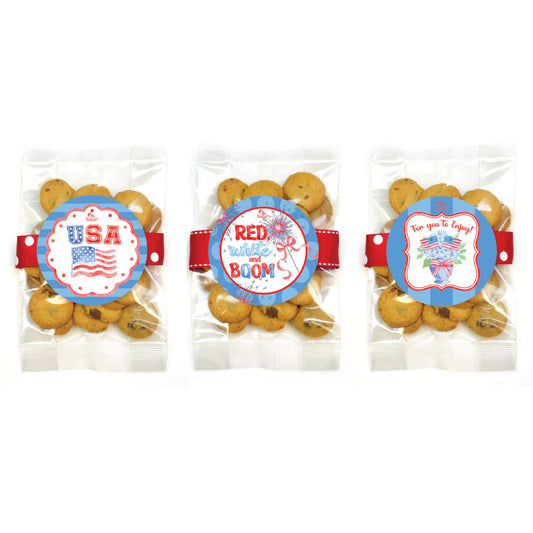 Oh Sugar! Cookies - Americana Assorted - 1.5oz - Findlay Rowe Designs