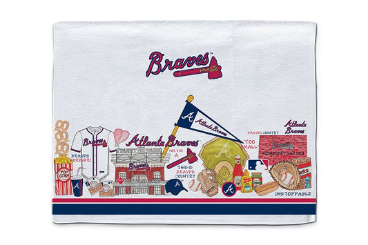 Magnolia Lane - Towel - Atlanta Braves Icon - Findlay Rowe Designs