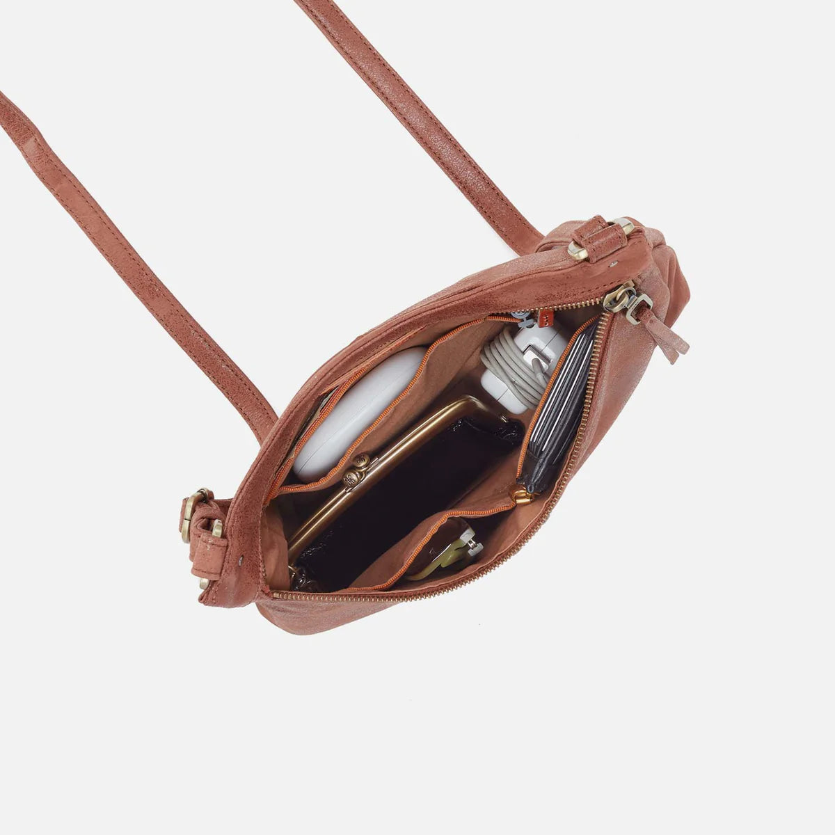 Hobo - Cambel Crossbody - Buffed Leather - Burnished Saddle - Findlay Rowe Designs