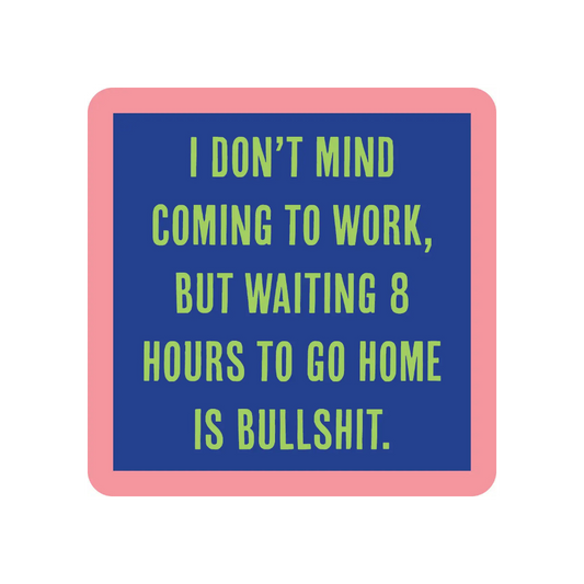 Drinks On Me Coasters - Eight Hours - Findlay Rowe Designs