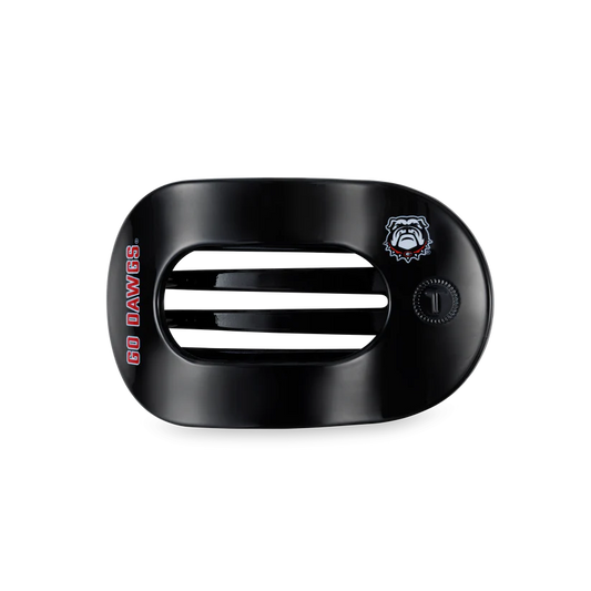 Teleties - Go Dawgs! Medium Flat Round Hair Clip