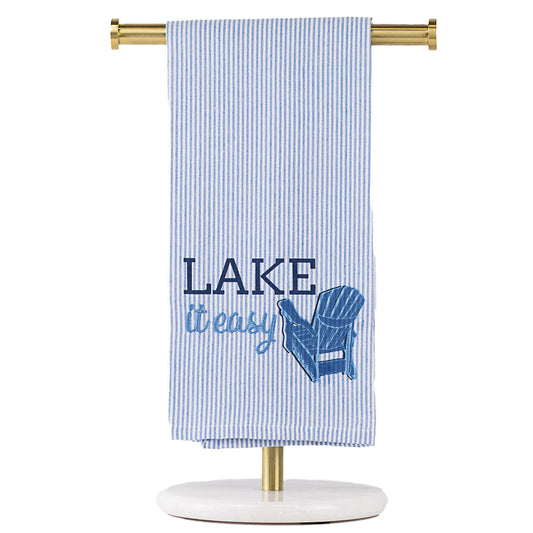 Lake It Easy Hand Towel - Findlay Rowe Designs