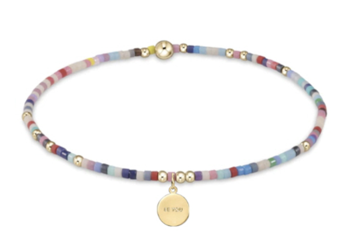 Enewton - egirl hope unwritten bracelet - Hot Mess - be you- Small Gold Disc - Findlay Rowe Designs