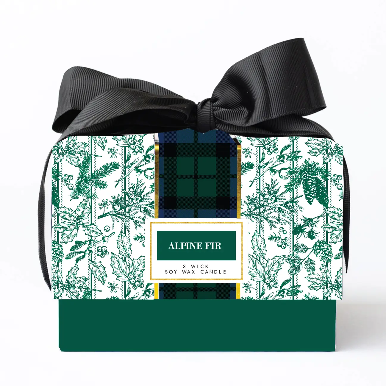 Candle - Alpine Fir 3-Wick - Boxed - Findlay Rowe Designs