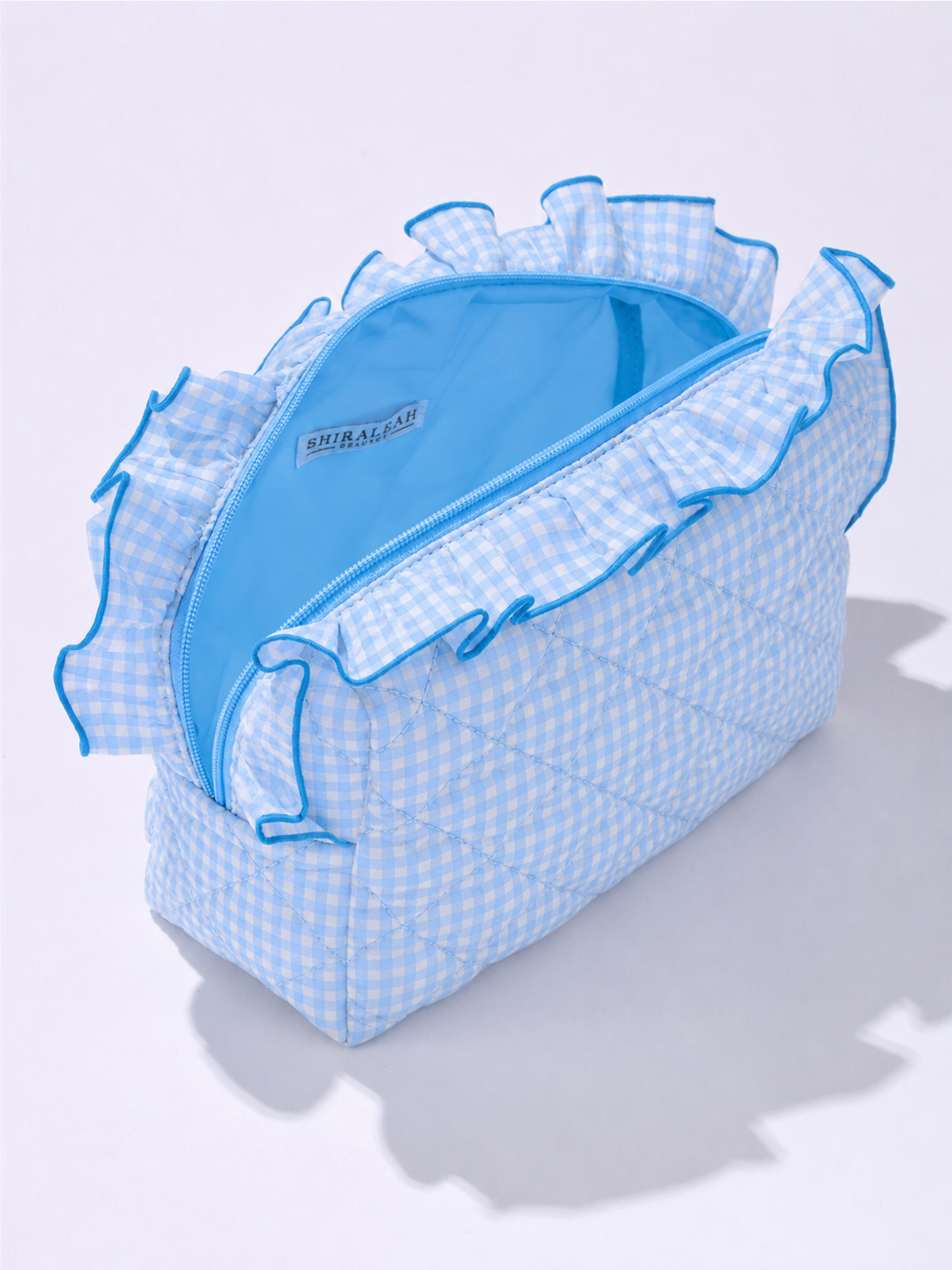 Shiraleah - Pouch - Fancy Zip - Large - Sky