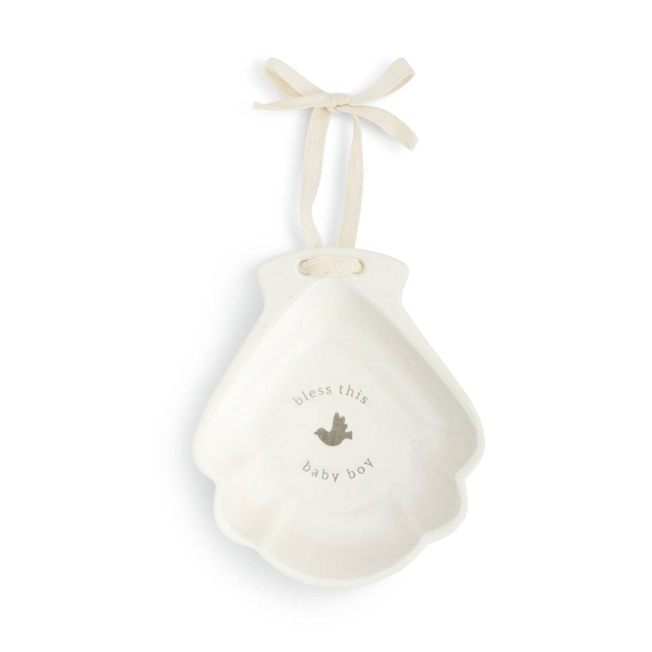 Baptism Bowl - Bless This Baby Boy - Findlay Rowe Designs