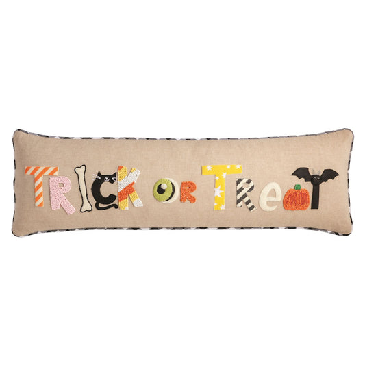 Mud Pie - Long Pillow - Trick Or Treat - Findlay Rowe Designs