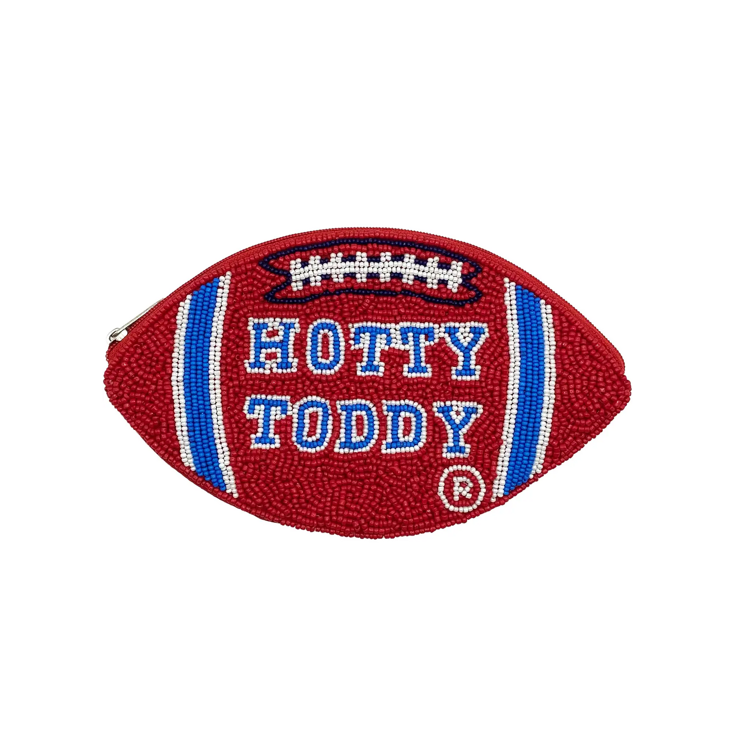 Beaded Pouch - Hotty Toddy - Football - Findlay Rowe Designs