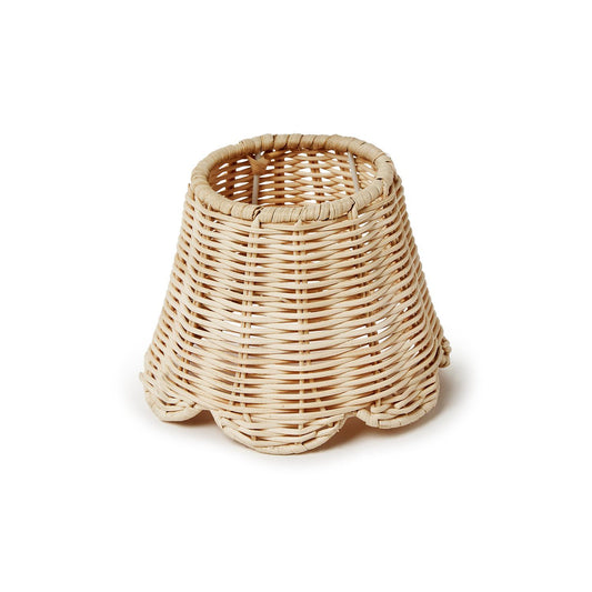 Rattan LED Lamp Shade Cover - Findlay Rowe Designs
