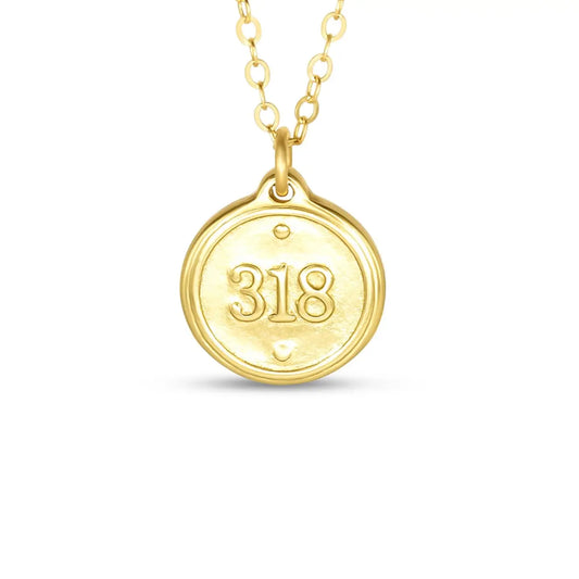Madison Sterling - 16in Necklace - Petite Pendant - Ephesians 3:18
