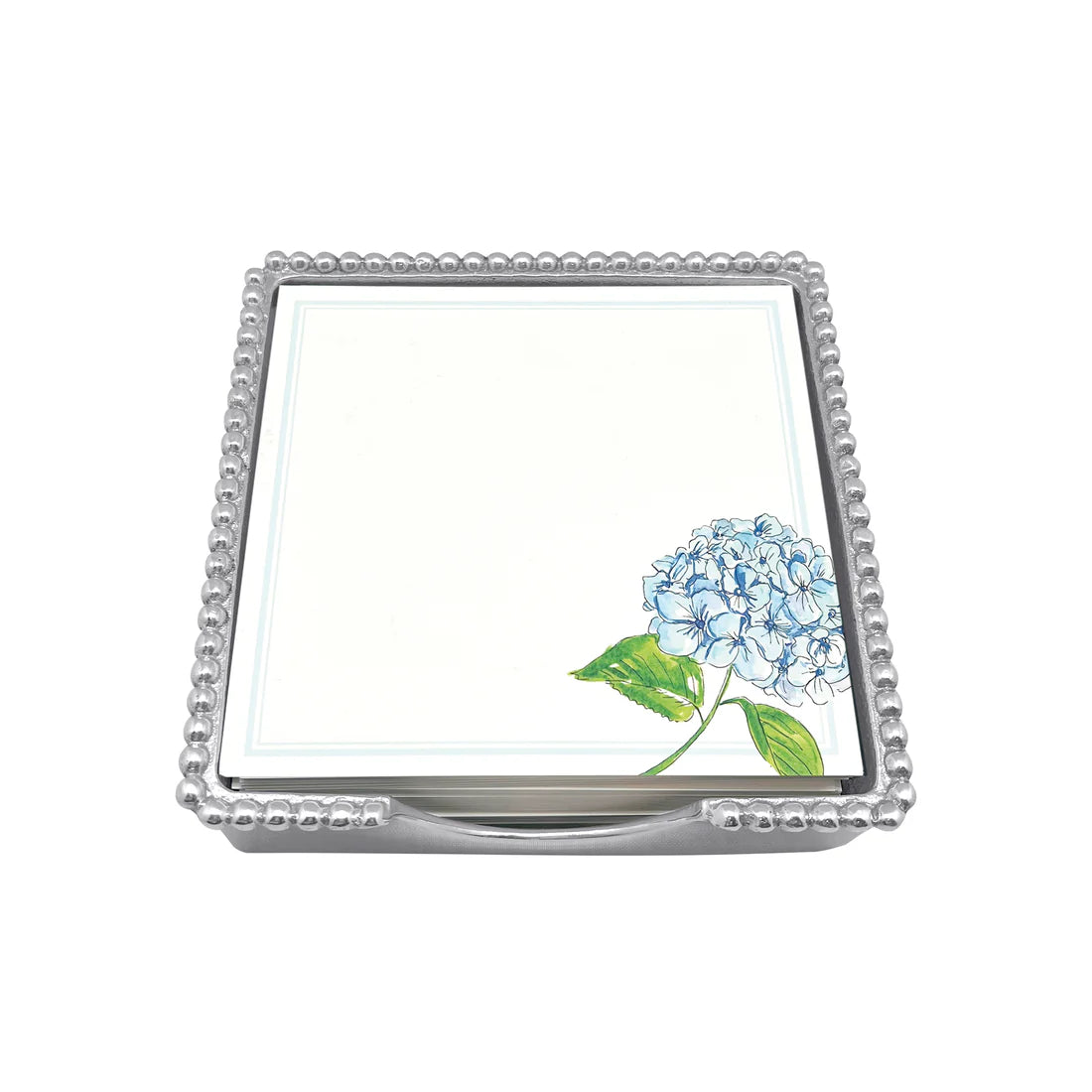 Mariposa - Beaded Note Box - Hydrangea