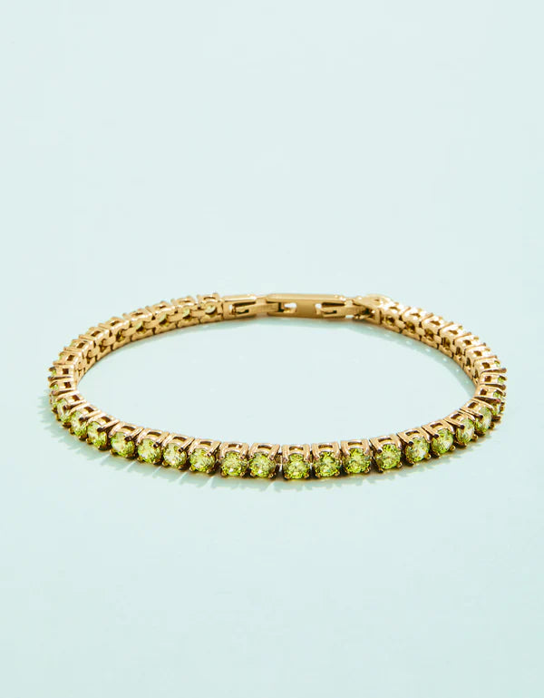 Spartina - Tennis Bracelet - Sunrise 4mm - Lime - Findlay Rowe Designs