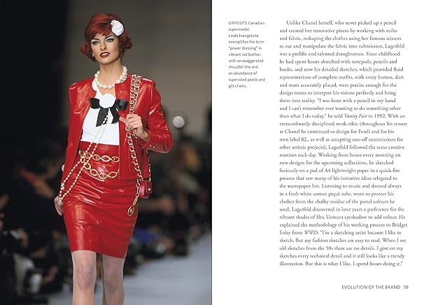 The Little Book of Chanel by Lagerfeld: The Story of the Iconic Fashion Designer - Findlay Rowe Designs