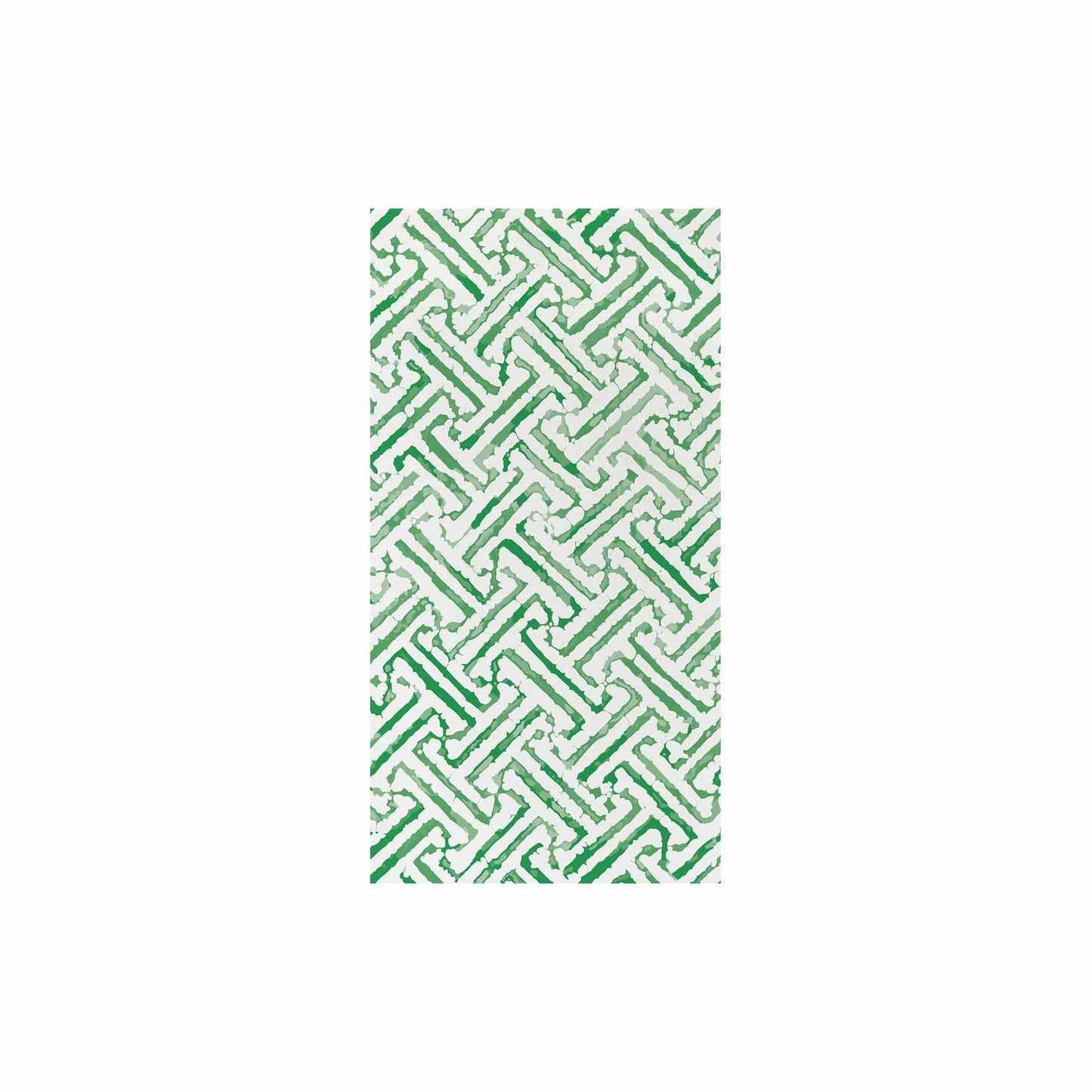 Vietri - Guest Towel Greek Key - Pack of 20 - Green - Findlay Rowe Designs