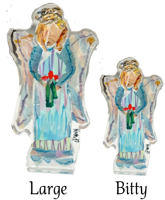 Lauren Dunn - Acrylic Block - Angel - Mercy