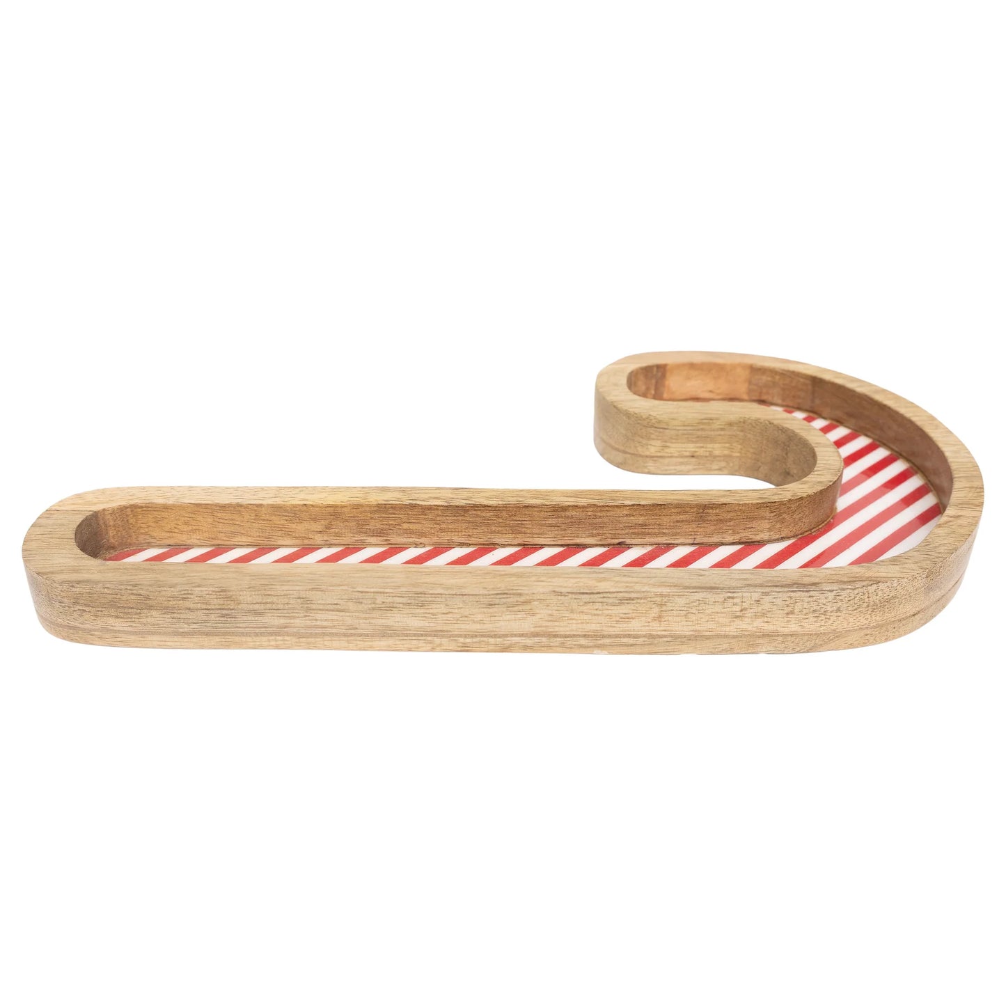 Candy Cane Wood Tray - Findlay Rowe Designs