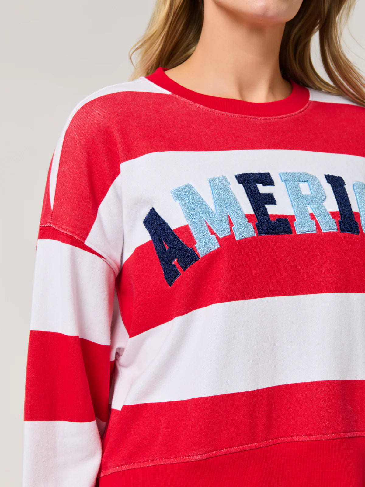 Shiraleah - Sweatshirt - America Rugby Stripe - Findlay Rowe Designs