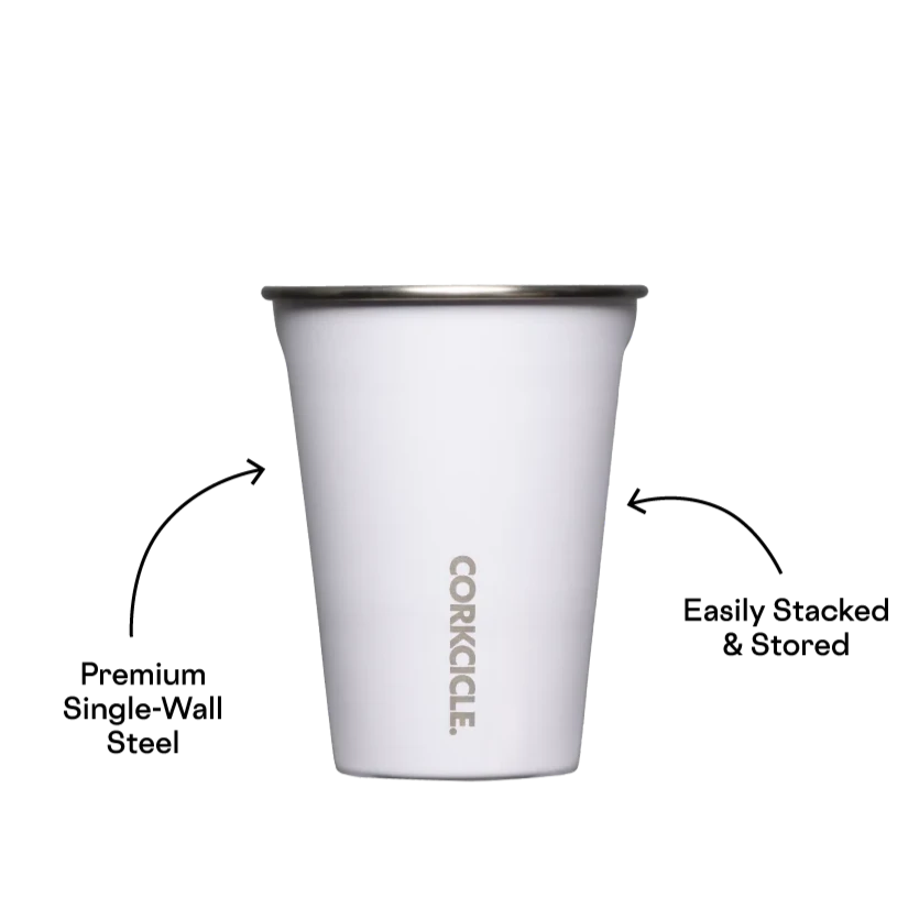 Corkcicle - 18oz Eco Stacker - Gloss White - Findlay Rowe Designs