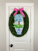 Rosanne Beck - Door Hanger - Blue Hydrangea - Findlay Rowe Designs