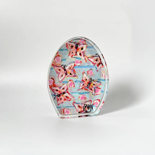 Lauren Dunn - Acrylic Art - Butterfly Easter Egg - Bitty - Findlay Rowe Designs