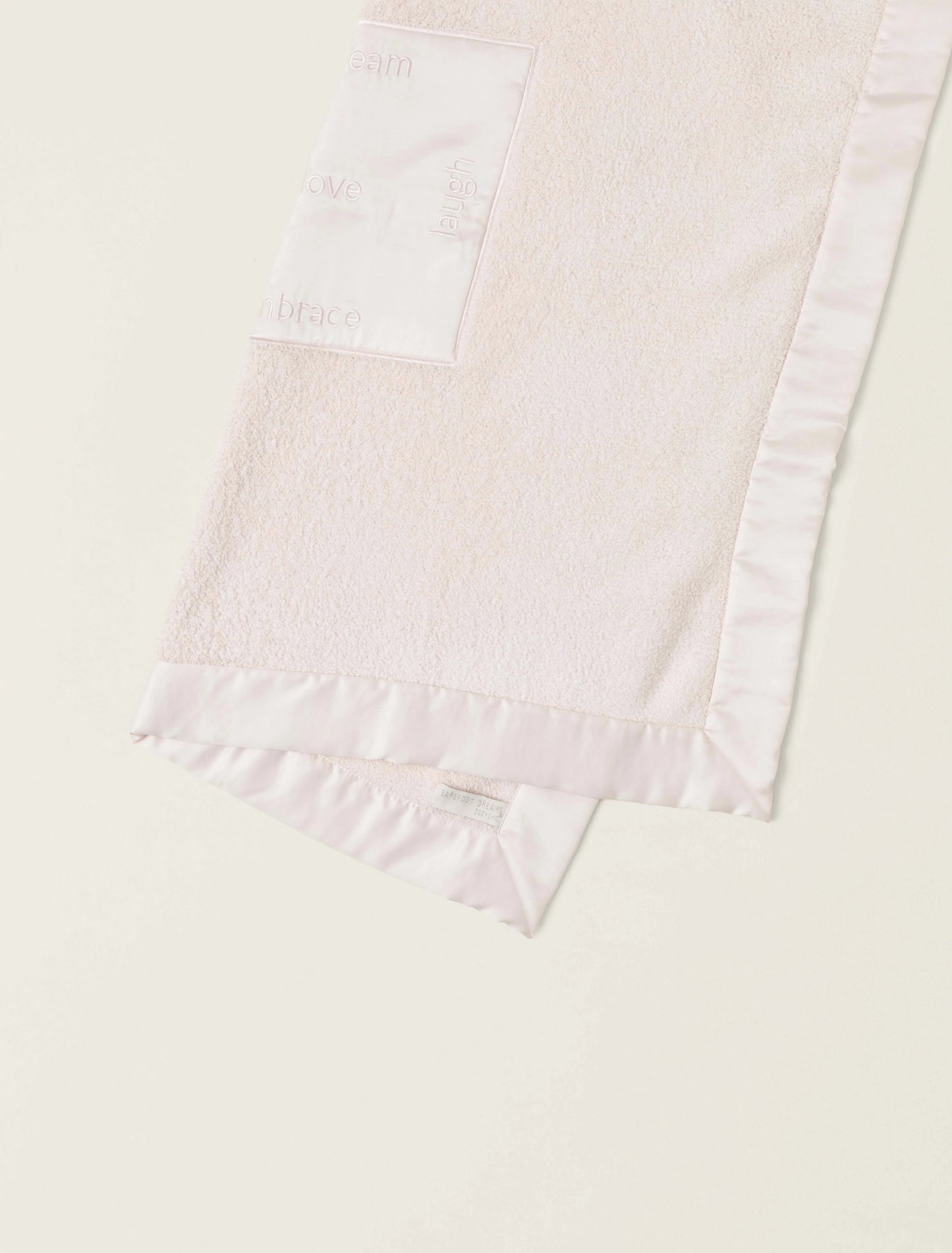 Barefoot Dreams - CozyChic® Satin Trim Receiving Blanket - Pink - Findlay Rowe Designs
