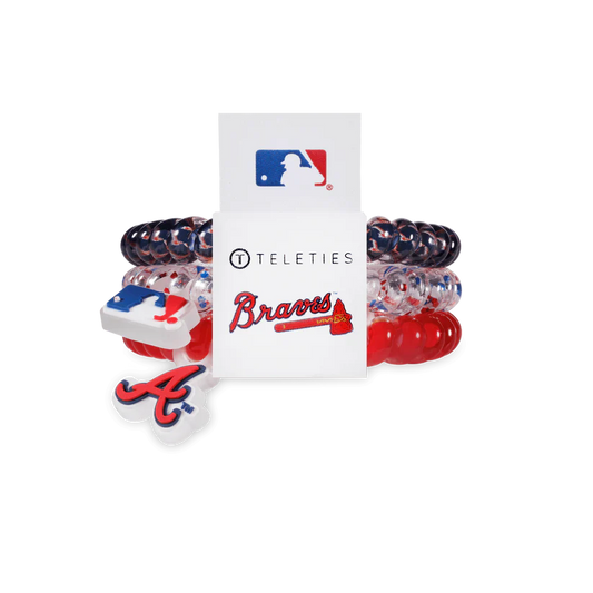 Teleties - Atlanta Braves Small Hair Ties