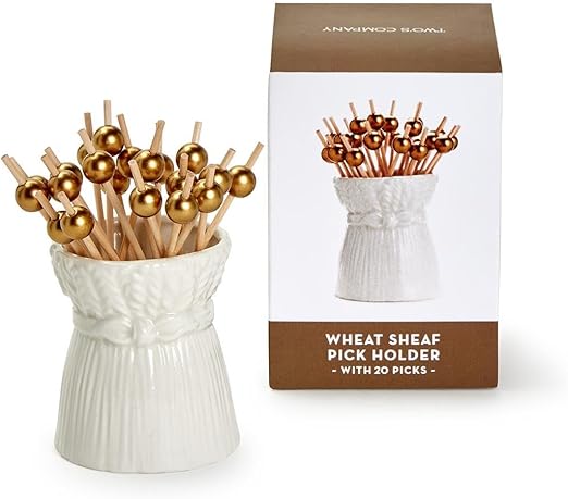 Tooth Pick Holder - Wheat Sheaf - Findlay Rowe Designs