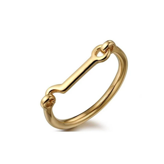Sahira - Bracelet - Horsebit Bangle - Gold - Findlay Rowe Designs