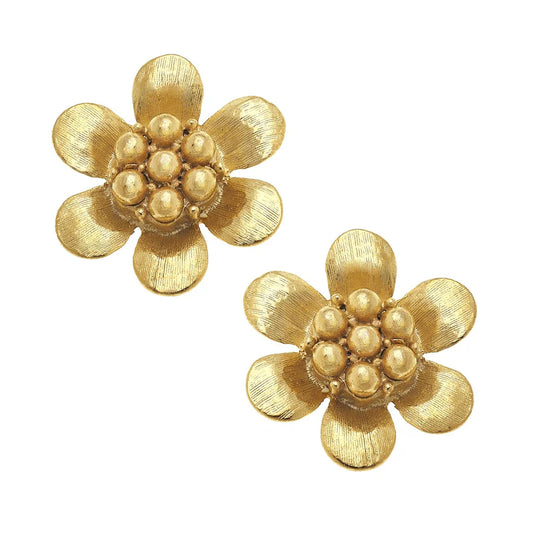 Susan Shaw - Earrings - Daisy Studs - Findlay Rowe Designs