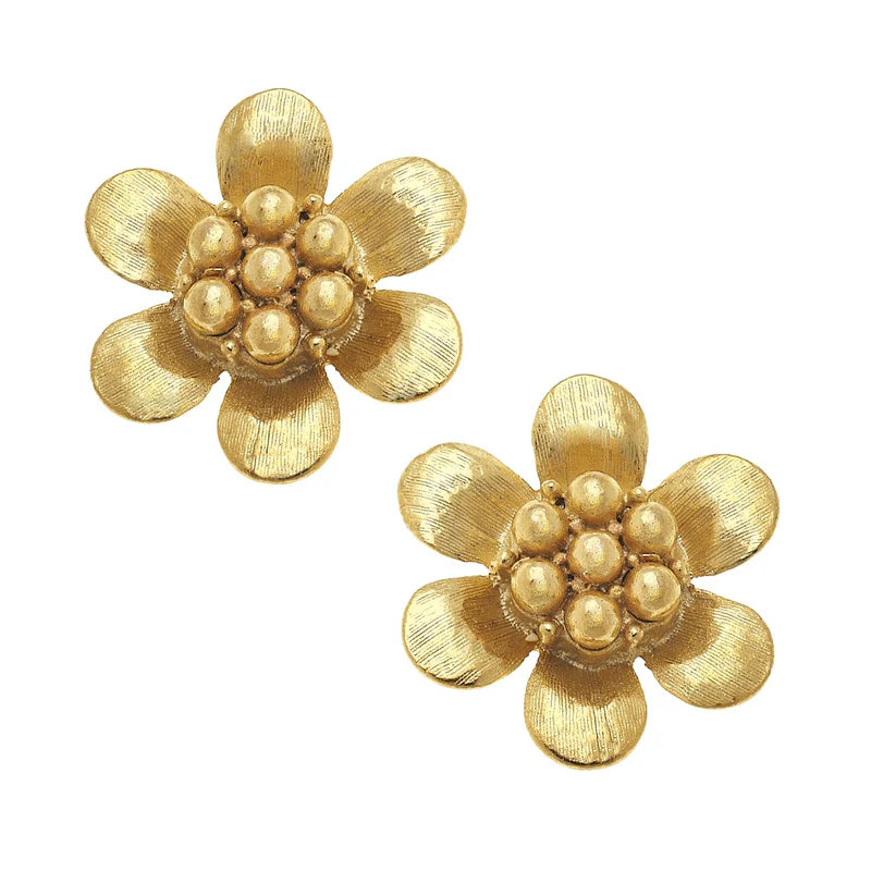 Susan Shaw - Earrings - Daisy Studs - Findlay Rowe Designs