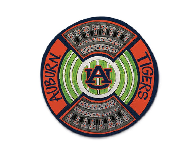 Magnolia Lane - Platter - Auburn University Stadium - Findlay Rowe Designs